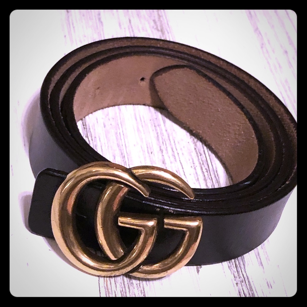 GG logo belt